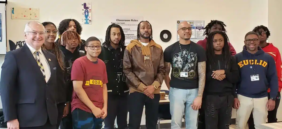 Krayzie Bone Partners with Euclid High School Students