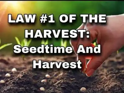 Faith: The law of seedtime and harvest