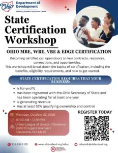 State Certification Workshop